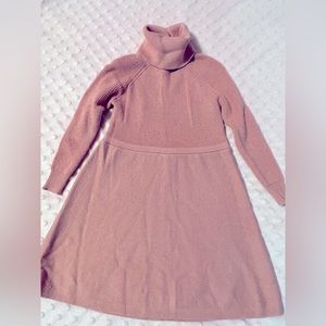 Gianni Bini Girls Mauve Colored Turtleneck Dress